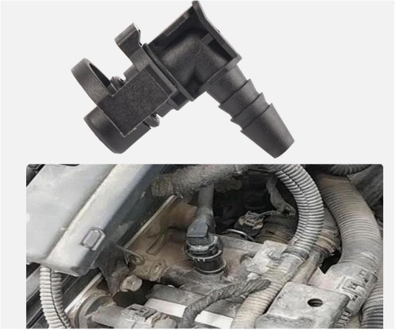 SUNNER THINKEN 4Pcs Throttle Valve Thermostat Body Heater Water Pipe Hose Connector 55354565 for Chevrolet Cruze Epica Sonic Opel Astra Outlet 1.4L Trax Encore Fit Buicks joint Junwei 55574685 55569809 - Image 3